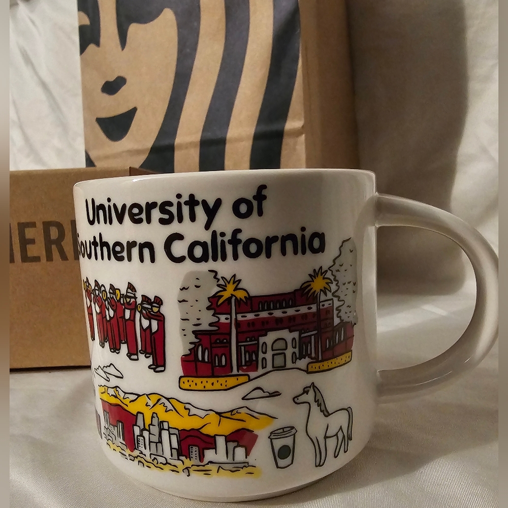 Starbucks X USC mug